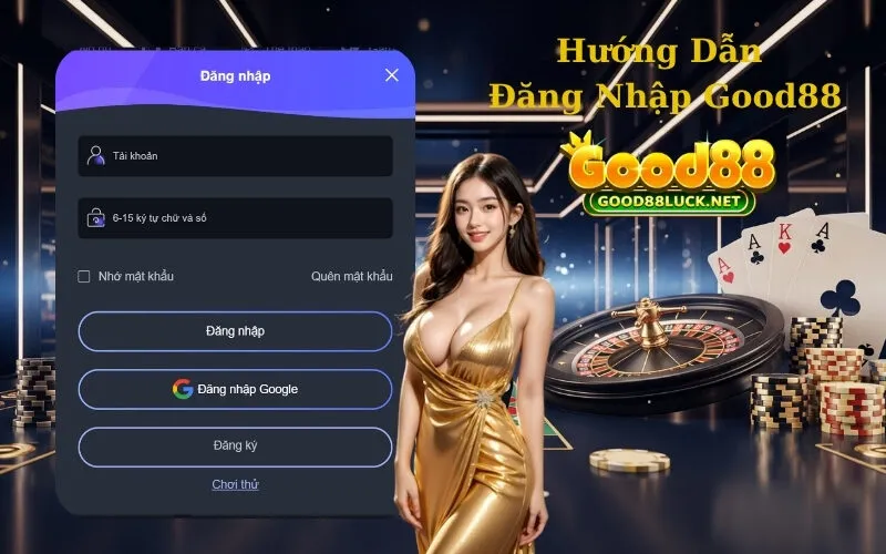 Hướng Dẫn Đăng Nhập Good88