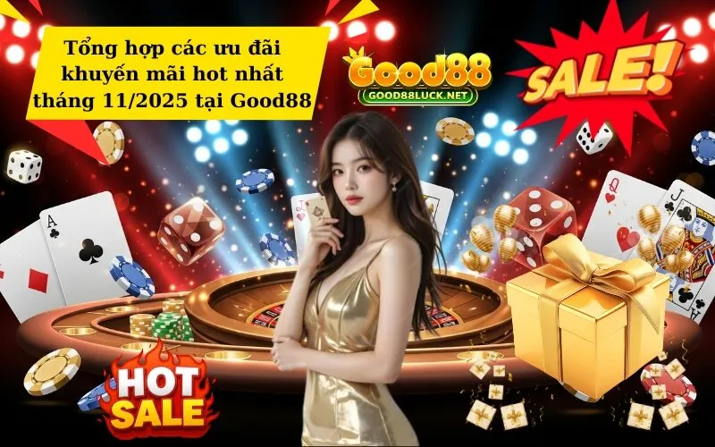 Tổng hợp các ưu đãi khuyến mãi hot nhất tháng 112025 tại Good88